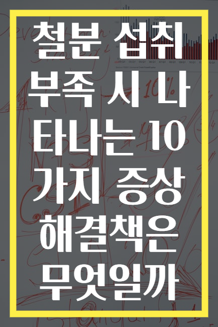 철분 섭취 부족 시 나타나는 10가지 증상 해결책은 무엇일까